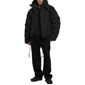 Venta al por mayor último diseño cómodo al aire libre de la moda de los hombres chaqueta acolchada con chaqueta con capucha - Product Image 1