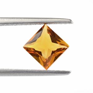 คุณภาพชั้นดี 100% องค์หญิงเหลี่ยมเพชรซิทรินสีเหลืองตัดทรงสี่เหลี่ยมในขนาดที่ปรับเทียบสําหรับการทําเครื่องประดับ - Product Image 3