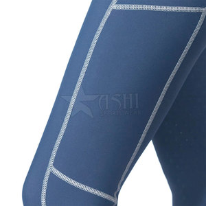 Pantalones de equitación ecológicos para mujer personalizados de alta calidad, pantalones ecuestres femeninos más vendidos, mallas, ropa - Product Image 5