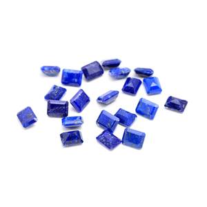 Pierres précieuses en Lapis Lazuli bleu naturel en forme d'octogone, coupe brillante, pour la fabrication de bijoux, taille calibrée personnalisée, OEM en vrac - Product Image 4