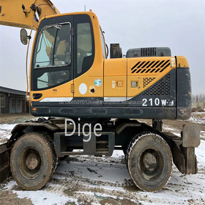 Used <b>Excavator</b> Hyundai R210w-9s 21Tons Korea Original Used <b>Excavator</b> Wheel <b>Excavator</b> Used <b>Machine</b> - Product Image 3