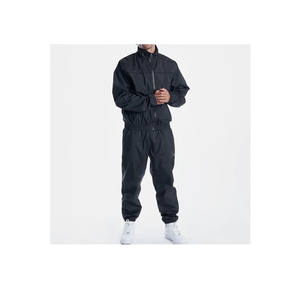 Custom Men High Performance Long Sleeve High Neck Wind-proof Hoodies Gym Workout Water-proof Jacket Wholesale - Product Image 2