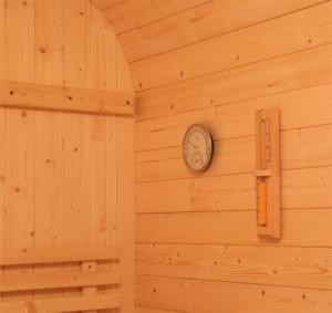 New <b>White</b> Pine Outdoor Sauna 2-6 Person Wet Steam Sauna Cabin for Garden Villa - Product Image 6