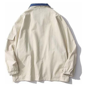 Men High Quality Custom Windbreaker Jacket 3 Layers Zip up Jacket Polyester Full Sleeve Windproof Men Outdoor Hiking Jacket - Product Image 2