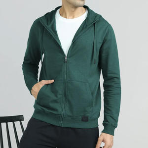 เสื้อฮู้ดดี้ซิปพิมพ์ลายดิจิทัล ผ้าคอตตอน 100% หนัก 410gsm ทรงปกติ ใส่ได้ทั้งชายและหญิง สำหรับฤดูหนาว แบรนด์ High Street Custom LOGO - Product Image 1