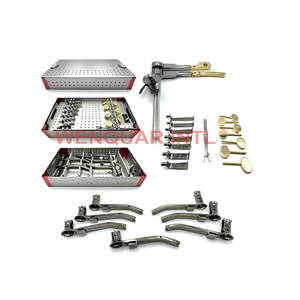 Instrumentos de timpanoplastia Juego de 58 piezas para microcirugía de oído ENT Herramientas quirúrgicas más vendidas Recubrimiento negro - Product Image 6