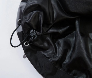 Chaquetas Cortavientos Personalizadas con Logotipo, Chaquetas Cortavientos de Nailon con Bloques de Color y Puños Elásticos Impermeables para Hombre - Product Image 5