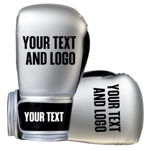 Custom Leather Boxing Gloves Lace-Up Closure <b>Hand</b> <b>Grips</b> <b>Adjustable</b> Wrist Strap Moisture-Wicking Custom Logo Boxing Martial Arts - Product Image 3