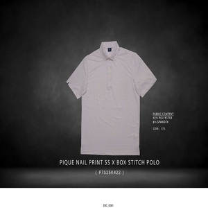 T-shirt polo pour homme Vendeurs indiens 100% coton avec polyester Diverses méthodes d'impression en stock à vendre - Product Image 2