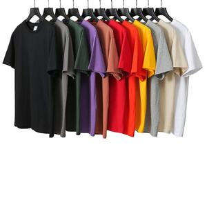 T-shirt en coton pour homme de haute qualité avec logo personnalisé, impression numérique tricotée, marque privée, livraison rapide mondiale pour les acheteurs en gros - Product Image 1
