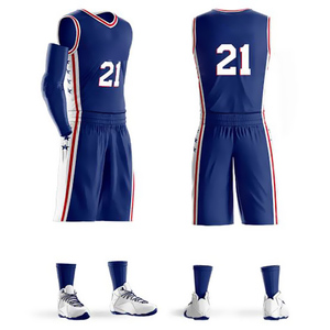 Plain jersey sublimation printed basketball uniform Custom Made Sublimated Basketball uniform / Custom design logo and size - Product Image 6