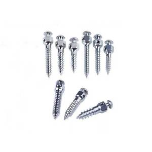 Microimplantes Dentales de Titanio, Mini Tornillos Reutilizables Autoperforantes, 16 Piezas con Destornillador, Kit de Ortodoncia para Perros - Product Image 2