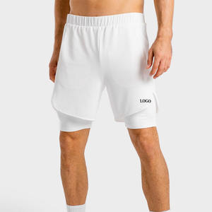 2025 hombres verano elegante Slim Fit bolsillos laterales pantalones cortos transpirables activos pantalones cortos moda lluvia corto Fitness - Product Image 6