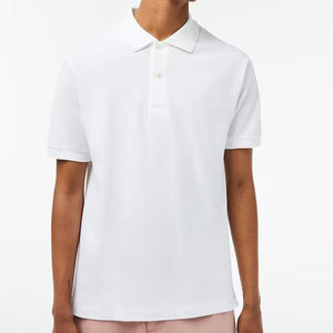 Precio de fábrica Top Selling Hombres Sólido 100% Algodón Transpirable Manga Corta para Camisas - Product Image 6