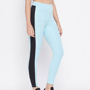 2024 personnalisé nouveaux vêtements de sport femmes taille haute 100% coton Gym entraînement Yoga Leggings respirant - Product Image 2