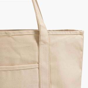 Sacs fourre-tout en toile de luxe très résistants pour sacs en coton de grande taille, réutilisables, écologiques, pour transfert thermique, format moyen - Product Image 6