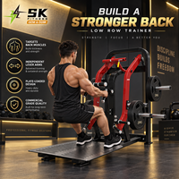 Machine de musculation à pendule SK Factory Direct pour l'entraînement des jambes et des muscles, à charge libre, pour usage commercial en club de fitness