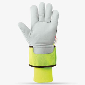 Skatiq SG-8017 XL Gants de sécurité isolés en cuir de qualité supérieure avec doublure en nylon pour les travaux de construction - Product Image 2