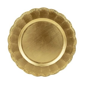 Simple Design Metal Charger <b>Plate</b> With Superior Quality Round Shape Charger <b>Plate</b> At Affordable Pricing - Product Image 3