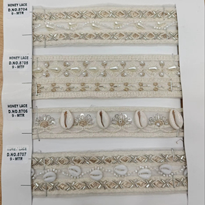 ผ้าปะติดปกลูกไม้ลายดอกไม้ปักด้วยมือสไตล์แฟชั่นสำหรับธุรกิจเสื้อผ้ากระเป๋ารองเท้าสำหรับห่อของขวัญ - Product Image 1