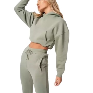 เสื้อฮู้ดสไตล์เกาหลีสำหรับผู้หญิงผ้าฟลีซซับในพิมพ์ลายโลโก้ - Product Image 1