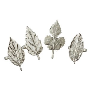 Anillo para Servilletas de Plata Calada con Diseño Metálico Artístico para un Ambiente de Comedor Contemporáneo - Product Image 5