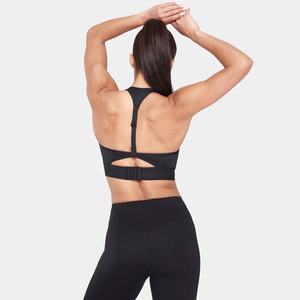 Soutien-gorge zippé de haute qualité pour femmes, haut court de yoga, soutien-gorge de sport à la mode pour entraînement de course à pied, vente en gros pour femmes - Product Image 2