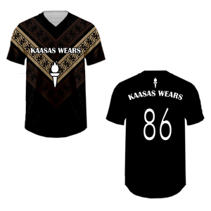 เสื้อกีฬาซอฟต์บอลคาร์ดิแกนแขนสั้นเสื้อกีฬาซอฟต์บอลเสื้อไล่ระดับสีออกแบบทีมชื่อ/หมายเลขสำหรับทุกเพศ - Product Image 1