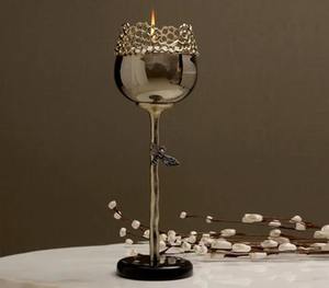 Artisan Decorative <b>Candle</b> Stand With Exquisite Pattern Enhances Sophisticated Stylish Cozy And Elegant Home Decor - Product Image 5