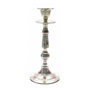 High Quality Brass & Aluminium Handicraft <b>Candlestick</b> Holder for Home Wedding & Christmas Decor 8-Candle Stand - Product Image 1