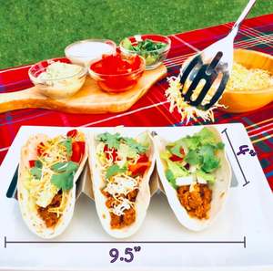 Support de stockage de nourriture de conception simple accessoires d'ustensiles de cuisine support de support de taco poli d'acier inoxydable argenté pour la vaisselle - Product Image 6