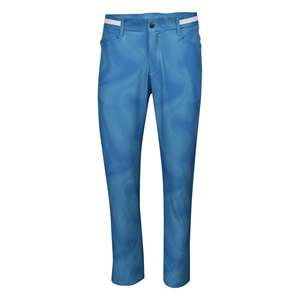 Pantalon de golf long pour homme Handee, sportif, bleu marine, respirant, 100% polyester - Product Image 1