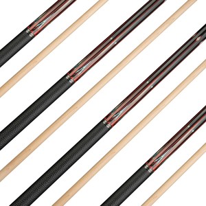 Nuova Stecca da Biliardo Cueelf, Rossa e Nera, con Punta da 12,5mm e Impugnatura in Vera Pelle - Product Image 3