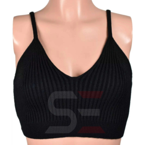 Wholesale Custom MADE Active Wear Women's Ribbed Fitness Gym <b>Crop</b> <b>Top</b> Sexy Sleeveless Workout Tank Short Length Custom Design - Product Image 1