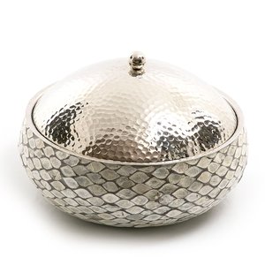 Casseroles isolées en acier de la meilleure qualité Conception unique d'incrustation d'os Pot chaud à double paroi Style classique Servant de plats chauds - Product Image 4