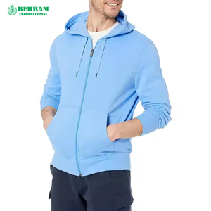 Nouvelle Collection 2026 – Sweat à Capuche Unisexe Super Zip Coupe Classique en Molleton de Coton Épais – Hoodie Zippé en French Terry - Product Image 6
