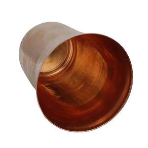 Elegante vaso de cobre puro de 14 Oz y 16 oz, vasos de vidrio de uso diario - Product Image 6
