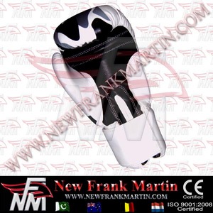 ถุงมือหนังซ้อมมวยสีดำสีเทาสำหรับเด็กและผู้ใหญ่ - Product Image 6