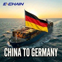 Transitaire maritime Chine-Allemagne, service d'expédition DDP, agent logistique LCL FCL, livraison porte-à-porte, taxes et droits inclus