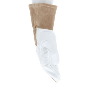 High Performance Goatskin Grain Leather Tig Welding Gloves Personal Protective Heavy Duty Abrasion Resistant Construction Gloves - Product Image 6