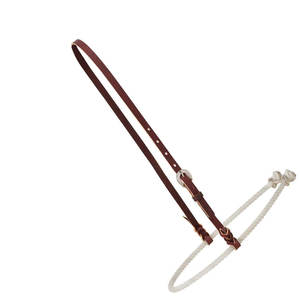 Cuerda Premium y banda nasal de cuero Latigo para caballos, calzones, tachuela de entrenamiento occidental, ajuste ajustable, cuerda suave, cuero resistente - Product Image 5