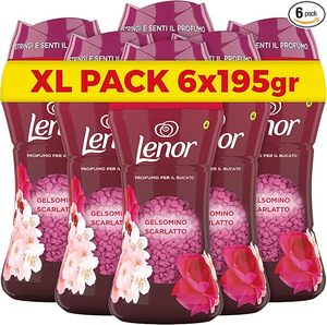 Lenor <b>Laundry</b> <b>Perfumer</b> Scented Pearls Washing Machine, Spring Awakening, Gold and Flowers, Amethyst, Pack of 6 (6 x 210 g) - Product Image 6