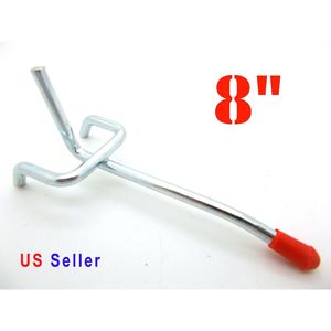 1000 PCS 8 PEG BOARD <b>HOOKS</b> Shelf Hanger Kit 8x1/8 Garage Storage Hanging Set - Product Image 2