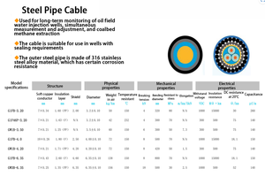Cable de sellado hermético Aleación Conductor blindado Sellado a presión Wireline - Product Image 2