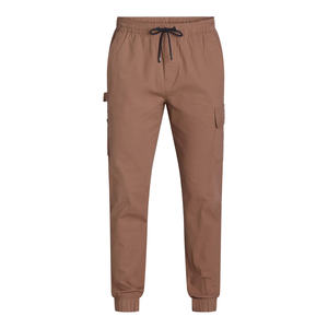 Jogging cargo fonctionnel pour hommes avec ceinture réglable, poches multiples et coton doux - Product Image 5