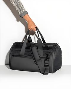 Bolsa de viaje para mascotas de nuevo diseño, transporte de lado suave aprobado por la aerolínea para gatos y perros, bolso de hombro plegable ligero para mascotas/ - Product Image 5