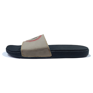 Pantuflas Unisex Cálidas de Estilo Coreano, de Cuero Genuino, con Diseño de Lona y PVC, Logotipo Personalizable, Ligeras y Antideslizantes - Product Image 3