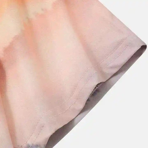 T-shirts pour hommes en sublimation, tissu tricoté respirant et doux, imprimé, design tendance, polyester/coton, séchage rapide, écologique - Product Image 3