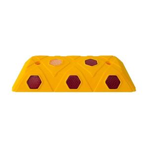 Lot de 100 marcages routiers rectangulaires Muslera en polycarbonate blanc réfléchissant pour la sécurité et l'avertissement routiers - Product Image 3