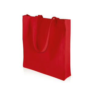 Durable Eco-Conscious Reusable Foldable Cotton Canvas Tote <b>Bag</b> Zipper Closure Rope Handle for Grocery <b>Shopping</b> Daily Essentials - Product Image 1